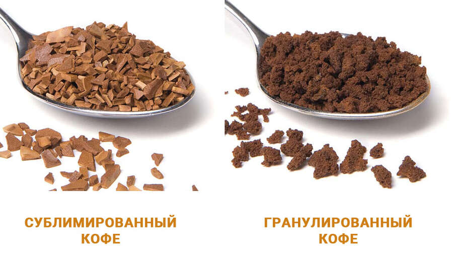 Чем отличается сублимированный кофе от гранулированного?
